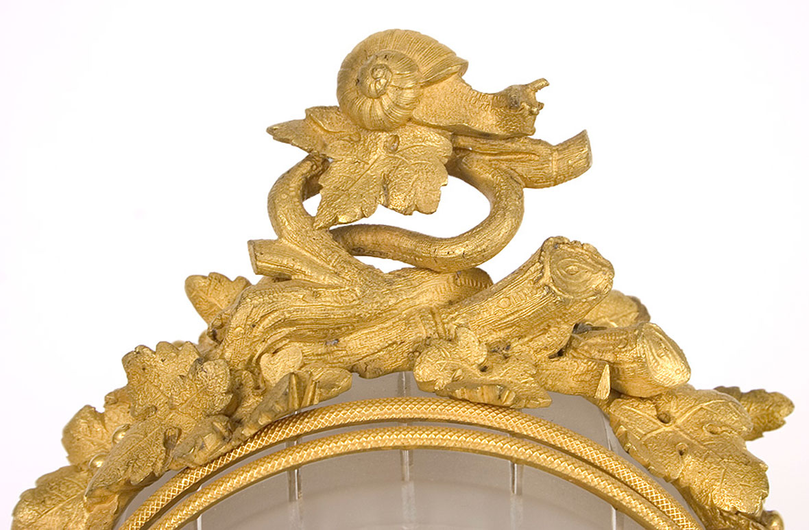 Baccarat Clock Garniture